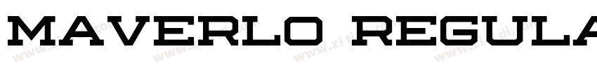 Maverlo Regular字体转换 Maverlo Regular字体转换